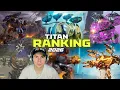NEW 2026 Titan Power Rankings After The Rebalance - Ranking Every Titan In War Robots
