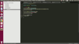 Node js module caching
