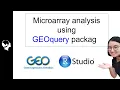 How to analyze GEO data in R