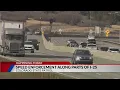 Speed enforcement along parts of I-25