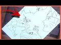 How to draw Naruto Shippuden Naruto vs Sasuke