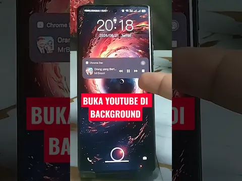 cara dengerin YouTube saat layar mati