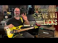 Lagu 3 Awesome STEVE VAI Licks