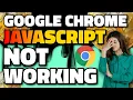 Google Chrome JavaScript Not Working Refreshing or Loading