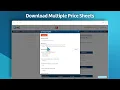 ASC Connect Portal 2 0 - Download Multiple Price Sheets