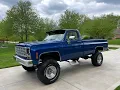 1979 Chevy K20 4x4 - For sale at www bluelineclassics com