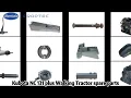 Kubota NC 131 plus Walking Tractor spare parts