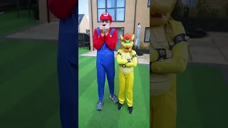 لا تقفز أبد ا فوق سياج الجار سوبر ماريو مضحك Supermarios 