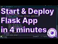 Flask Tutorial How to start and deploy on your server