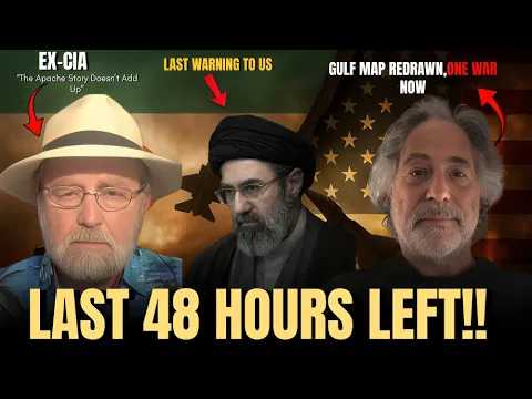 EX-CIA & Pepe EXPOSES :Iran’s FINAL 48 Hours - Khamenei’s Last Peace Window Before All-Out Gulf WAR