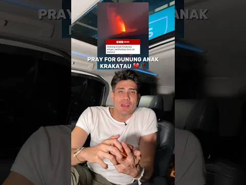 Stay safe warga Indonesia 🇮🇩🥀 #gununganakkrakatau