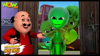 motu patlu new episode hindi cartoons for kids aliens on call wow kidz