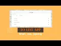 Build a Todo list app in HTML CSS JQuery in 2022 JavaScript for Beginners tutorial