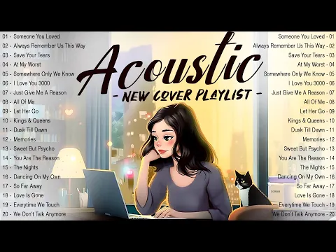 Download MP3 Chill English Acoustic Love Songs 2024 Cover 🔆 Acoustic Music 2024 New Songs to Motivated, Relaxed