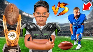 Download The #1 Youth FOOTBALL Player CHALLENGED Zakyius! MP3