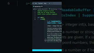 Python program to add two numbers using function with return without argument