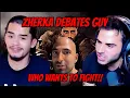Zherka Destroys Angry man Wanting to Fight