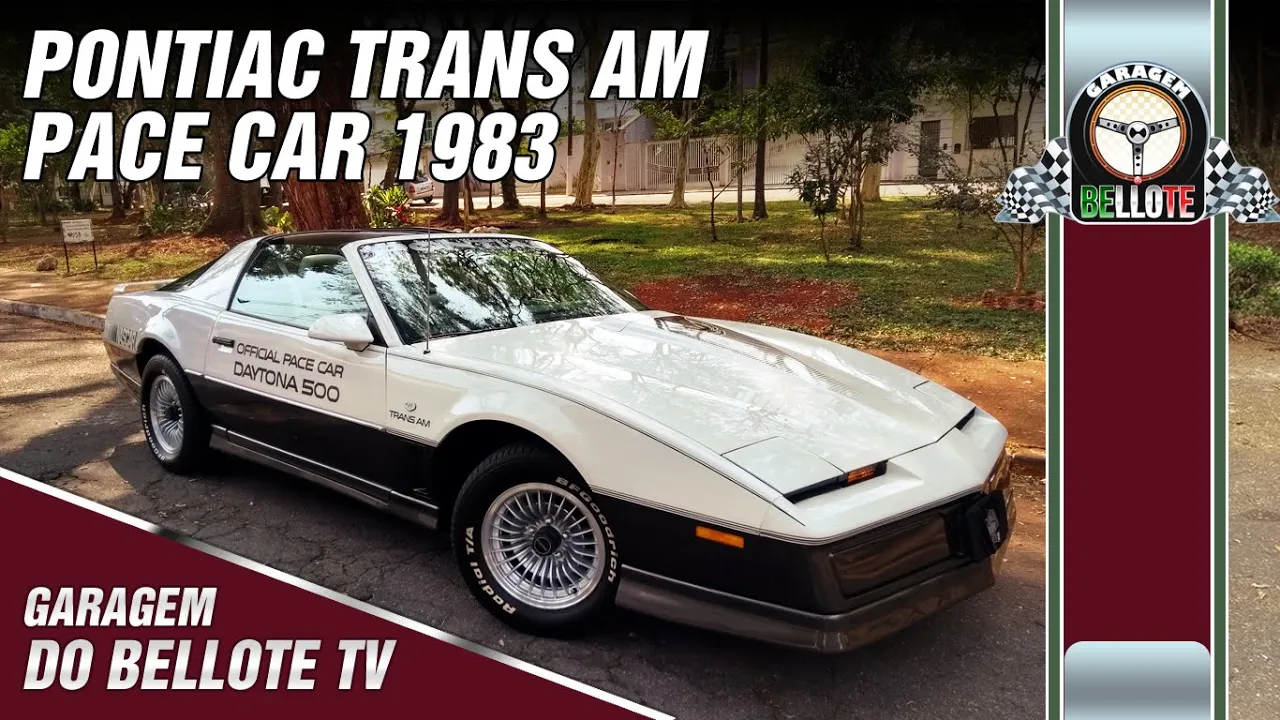 Pontiac Trans Am Pace Car 1983 | Garagem do Bellote TV