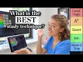 Tier Ranking Study Techniques What is the BEST Way to Revise