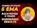 Power of stocks 5 ema strategy backtesting report Shocking Results Should you use it