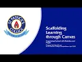 Scaffolding learning through Canvas LMS Modules and Pages