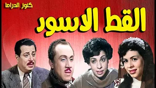 التمثيلية البوليسية المثيرة القط الأســود حسين رياض محمد السبع نعيمة وصفى وداد حمدى 