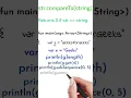 compareTo function in kotlin