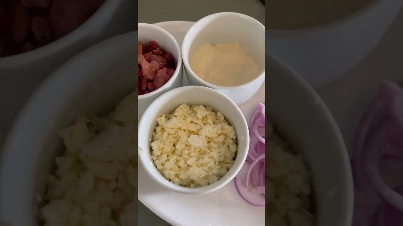 20-Minute Bacon + Feta Rice Salad
