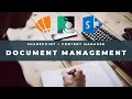 Document management in Microsoft SharePoint