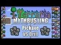 Terraria 1 2 4 Mythbusting Which Is Faster Pickaxe Or Drill Episode 1