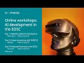 AI4EOSC webinar series 2 Image processing with AI4EOSC