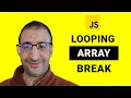 34 - Array Loop in JavaScript continue break in loop JavaScript Tutorial JavaScript for Beginners