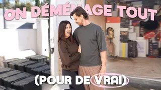 ON DÉMÉNAGE TOUT (pour de vrai)