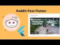 Flutter How to post on Reddit using Flutter Reddit DRAW