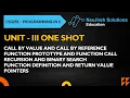 Unit - 3 One Shot CS3251