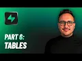 Tables with Supabase Course part 6 2025