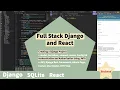 Full Stack Django and React Part 1 Backend