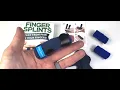 Relieve Finger Pain with Simply Seniors Finger Splints Sleeves Set for Trigger Finger Arthritis