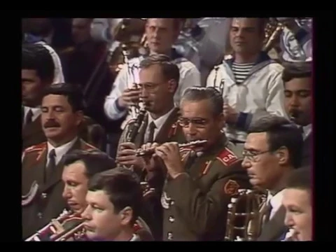 Download MP3 Massed Bands of the Soviet Army plays march \