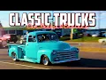 INCREDIBLE CLASSIC TRUCKS Over an HOUR of JUST TRUCKS Classic Car Shows USA Car Shows