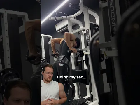 He Told Him To Lower The Weight...
