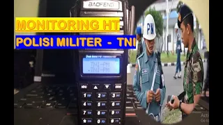monitoring ht polisi militer tni