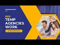 How Do Temp Agencies Work Best Staffing Agencies In UK