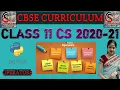Computer Science for Class 11 Python Operators Operators in Python Python tutorial for Class 11