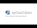 How to work with DateTime columns in WordPress Tables with wpDataTables