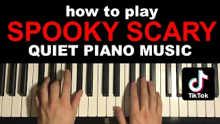 Download Spooky Scary Quiet TikTok Song (Piano Tutorial Lesson) MP3