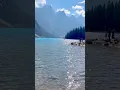 Lagu Moraine Lake is een van de mooiste plekken op aarde😍 #morainelake #banff
