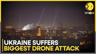 Russia-Ukraine War: Ukraine Suffers Biggest Russian Drone Attack | World News | WION
