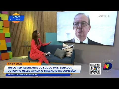 CPI da Covid: senador Jorginho Mello avalia o trabalho da comissão