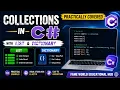 Collections in C Practical Tutorial List Dictionary in C Visual Studio 2026 NET 10